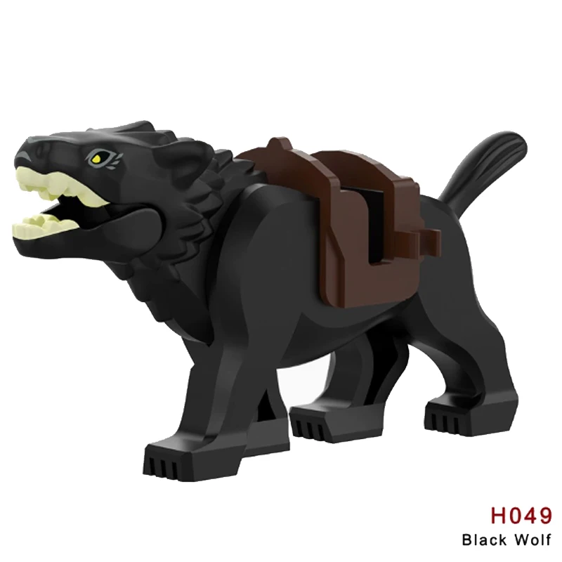 Medieval Animal Toy Building Block Set - Decorative Knight War Collection