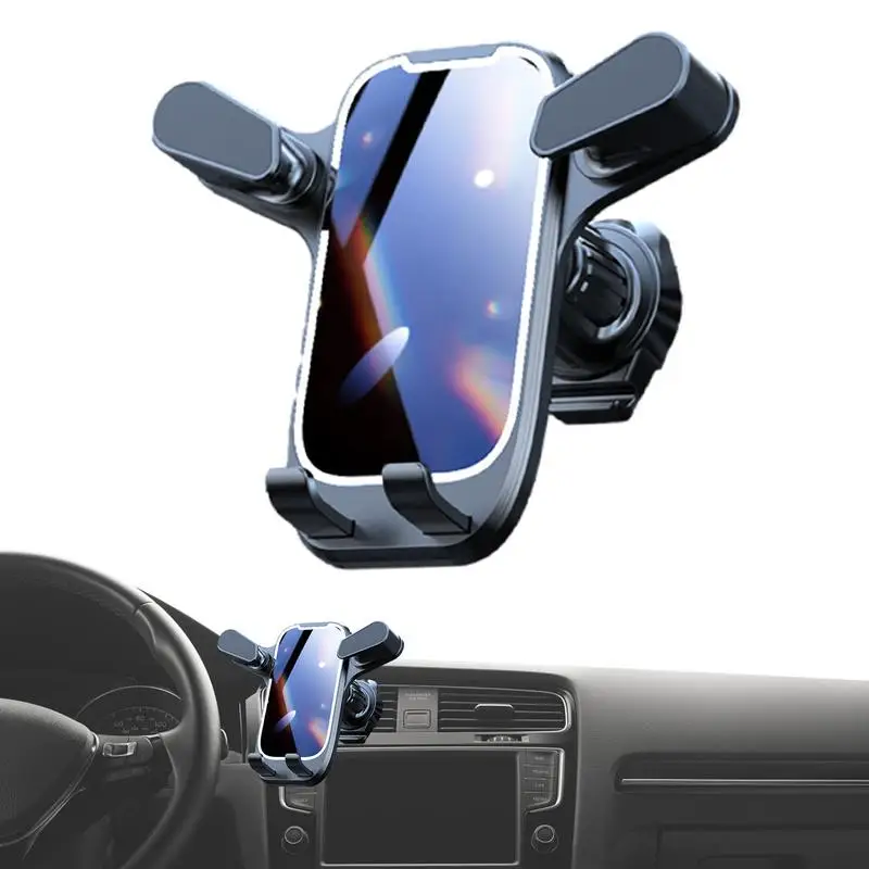 

Dash Mounted Cell Phone Holder Anti Slip Dashboard Stand Mount For Phone GPS 360 Degrees Rotatable car headrest mobile holder