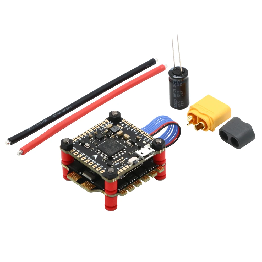 Description Picture 6 of itemMark4 7 Inch 295mm Drone Kit & A2807 KV1300 6S Brushless Motor & F4V3S Plug Flight Control & 60A 4-in-1 ESC Stack For FPV 7 Dron