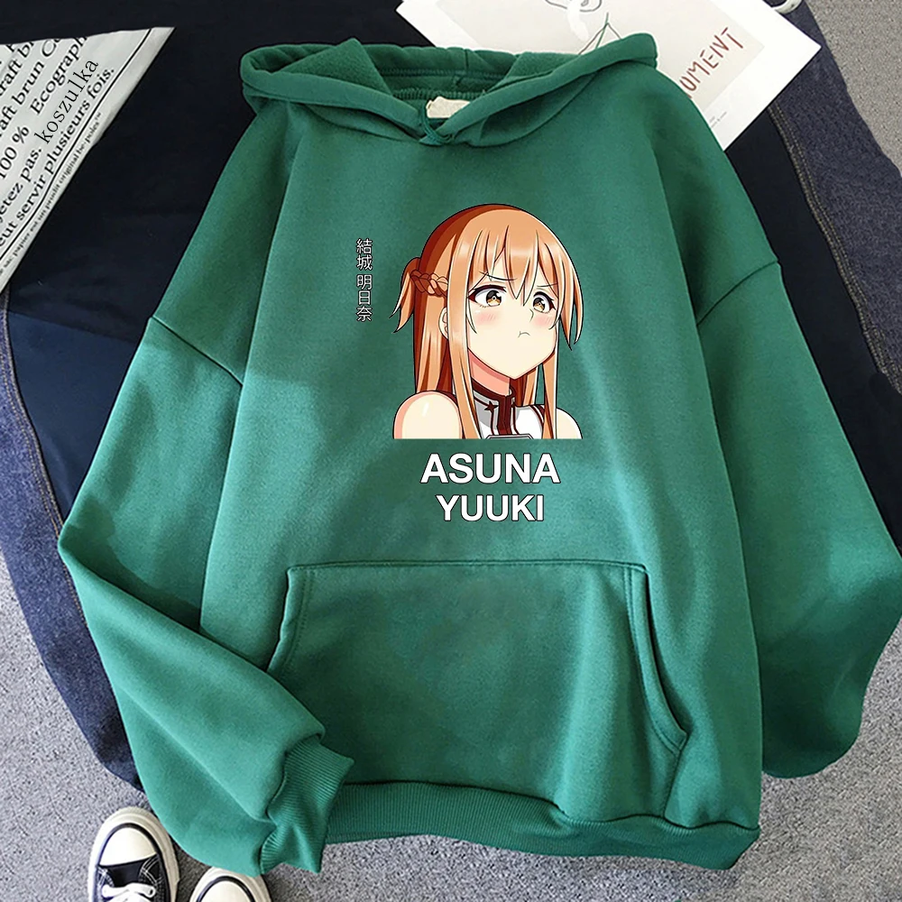 Sword Art Online Anime Hoodie Kirito and Asuna Unisex Pullovers