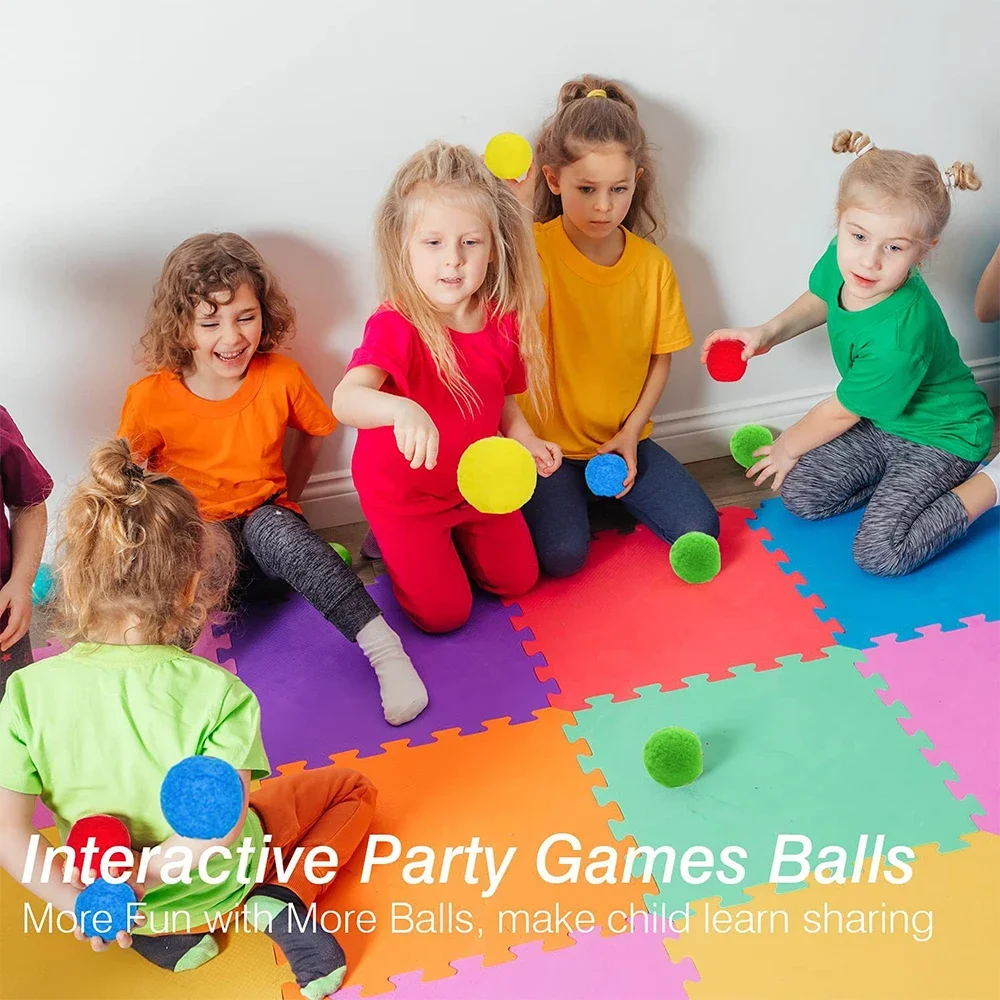 15PCS Reusable Sponge Water Balls Colorful Adult Kids