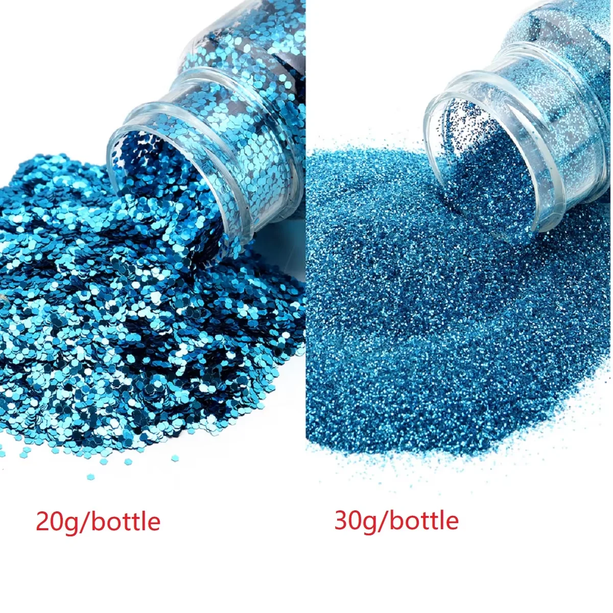 Vibrant Glitter Sprinkles for Creative DIY Makeup and Nail Art