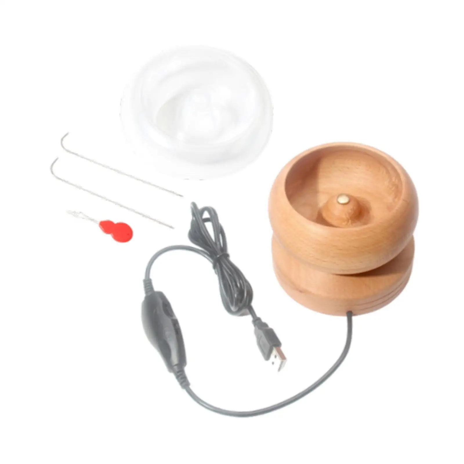 전기 비드 스피너 USB 팔찌 스피너 허리 체인 팔찌 공예용