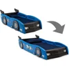 Children's Bed Grand Prix Racing Toddler & Twin - Made in USA, Blue 5