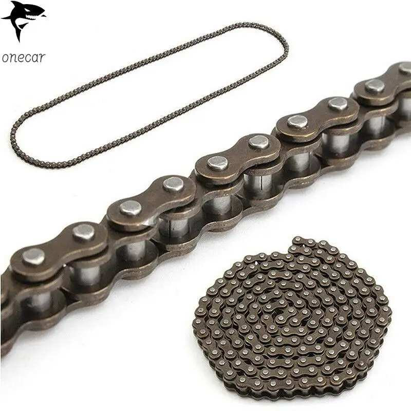 

Цепочка Из Нержавеющей Стали 25H 158 звеньев для карманного велосипеда 47/49cc, аксессуары для мини-мотоцикла, квадроцикла, внедорожника, скутера, мотоцикла, 1 шт.