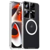 Case For MOTO Edge 50 Pro  Aluminum Alloy Frame Magnetic Glass Back Cover for MOTO Edge 50Pro Shockproof Bumper Funda 1