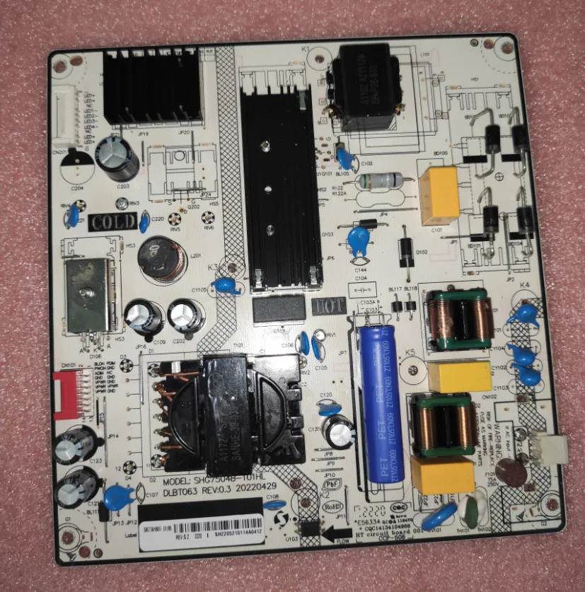 Free shipping! SHG75045B-101HL  DLBT063    LED TV POWER WORKING  GOOD