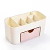 Desktop Double Layer Makeup Organizers Storage Box Cosmetic Drawers Jewelry Display Box Case Container Boxes Organizer New 5