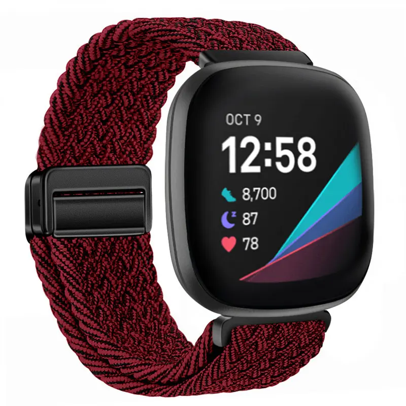 Premium Nylon Loop Magnetic Replacement Wristband - Versatile and Stylish