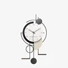 Pendulum Living Room Clocks Wall Modern Wood Large Digital Wall Clock Decoration Items Reloj Digital Pared Minimalist Decor 5