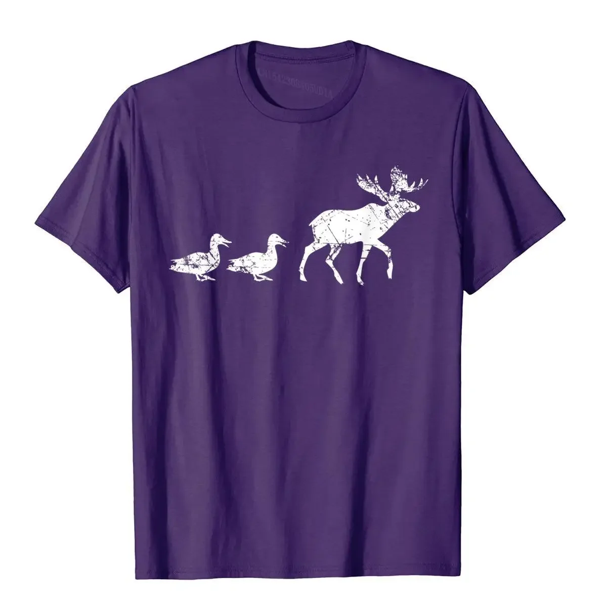 Funny Animal Pun T Shirt 2 Duck Hunting Outdoors Moose Game Cool Cotton Mens Tops Shirt Outdoor New Coming T Shirt