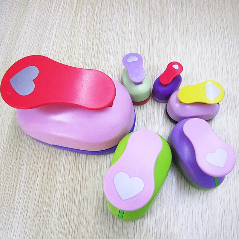 DIY 하트 모양 EVA 폼 펀치, 종이 펀치, 인사 카드 제작, 스크랩북 수제 펀처, 라운드 코너 펀치