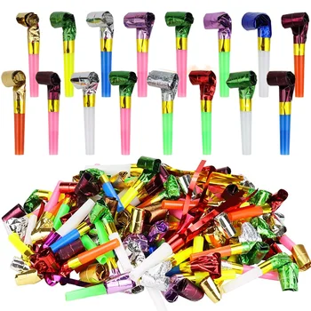 5~100pcs Blowing Telescopic Whistle Party Noise Generator Plastics Party Entertainment Cheering Props Festival Gift Pinata TMZ