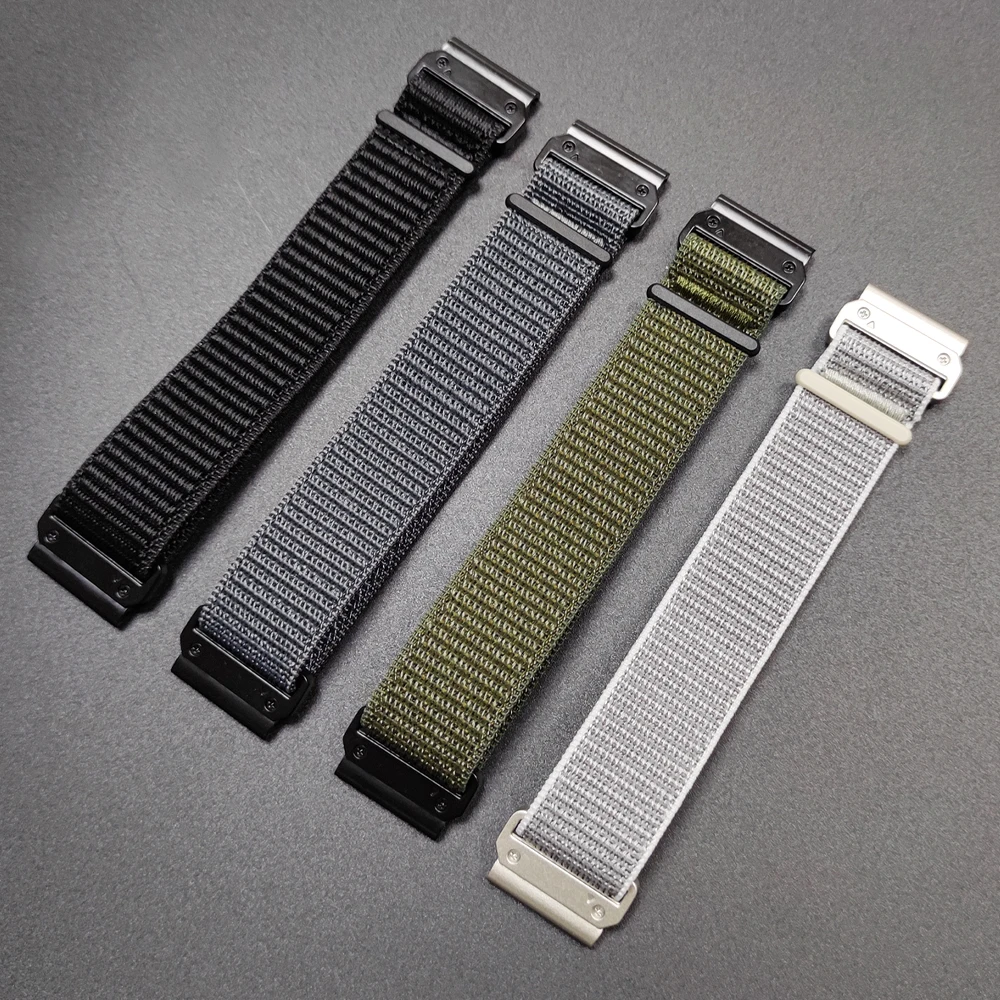 QuickFit Nylon Sports Weave Band - 22mm/26mm Strap
