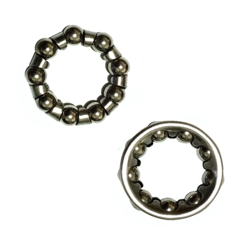 

2pcs Bicycle 1/8 Headset Caged Ball Bearing Race Cycl-ng Headset Bearing Mountain Road Bike Headset Retainer Bearing Accessories