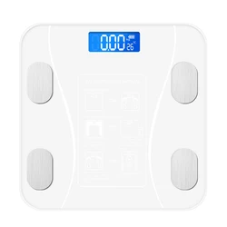 Smart Wireless Digital Body Composition Analyzer with Smartphone App and USB Charging (Usb-white 2)