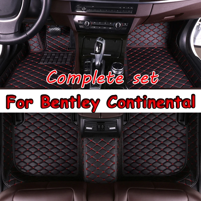 

Car Floor Mats For Bentley Continental GT Coupe 2012 2013 2014 2015 2016 2017 Auto Foot Pads Carpet Cover Interior Accessories