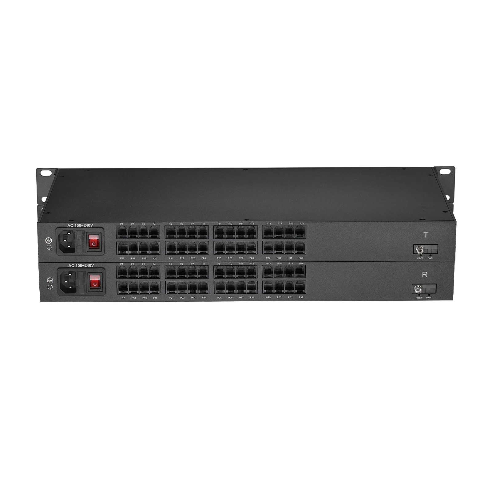 32 channel telephone,single fiber single mode Telephone Fiber Optic Converter