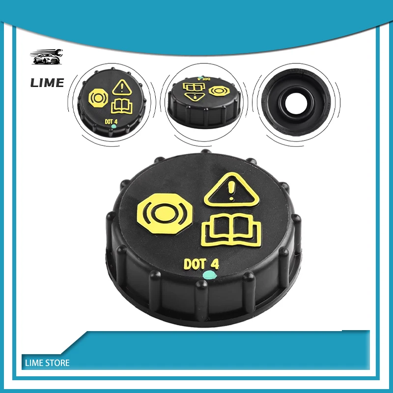 Brake Fluid Cap 1Pc Brake Fluid Reservoir Bottle Tank Cap Cover 5Q0611349B ForVolkswagen VWTiguan Golf AudiA3 TTSkoda Superb Octavia Seat