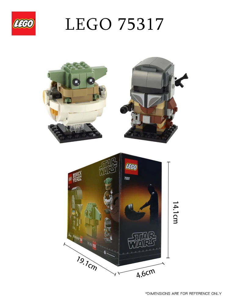 LEGO 75317 BrickHeadz Star Wars The Mandalorian The Child 'Baby