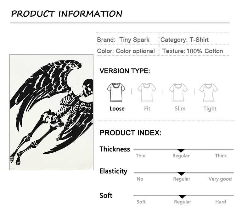 Streetwear Angel Skeleton T-shirt 1 Streetwear Angel Skeleton T-shirt S189ade0ad0d645b8994cbc1a282945bde