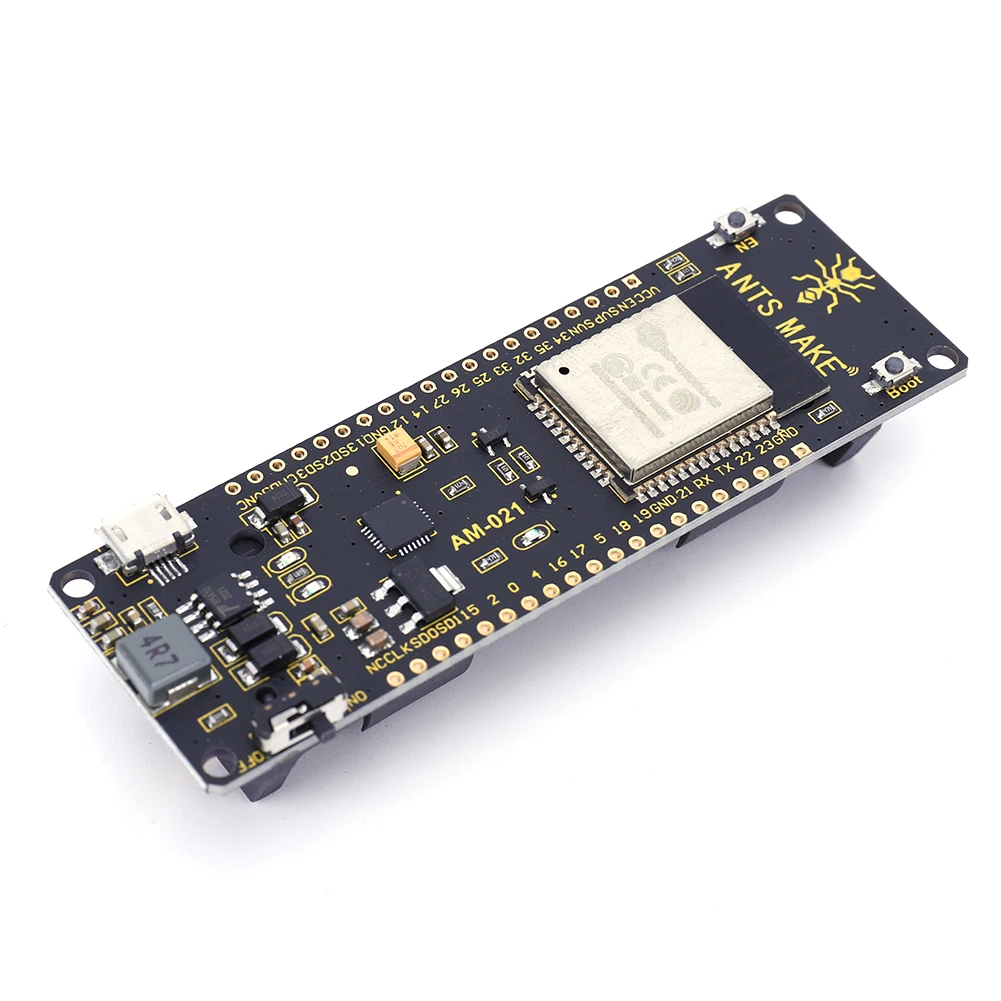 18650 배터리 박스가 포함된 ESP32 WROVER 개발 보드 스마트 홈 제어용 WiFi 블루투스 호환 개발 보드