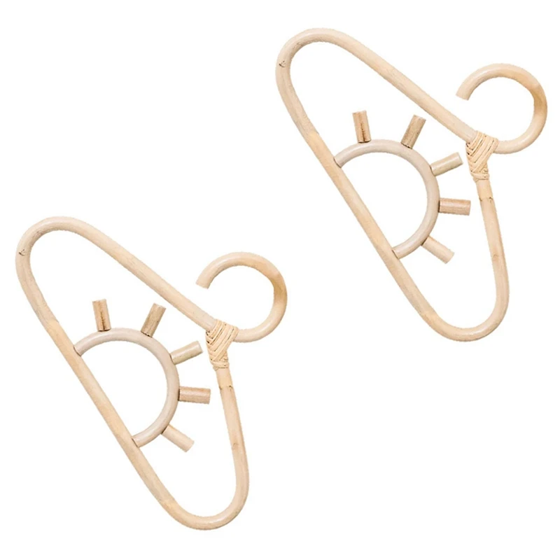 

Вешалка для одежды из ротанга, 2 шт.