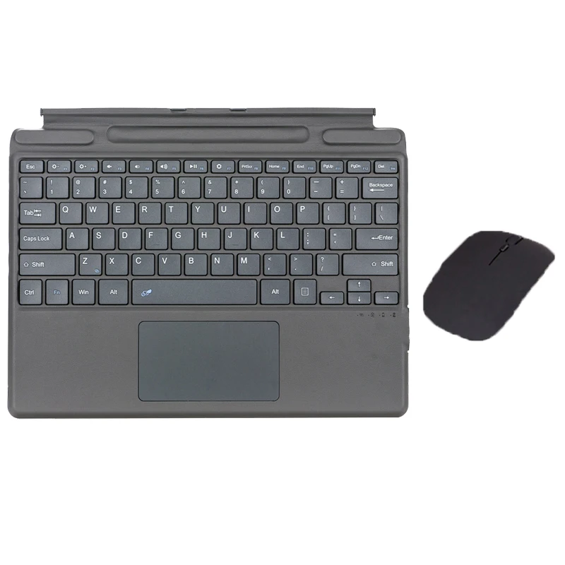 Teclado retroiluminado con panel táctil para Microsoft Surface Pro 9, Teclado  Pro X, ruso, árabe, español - AliExpress