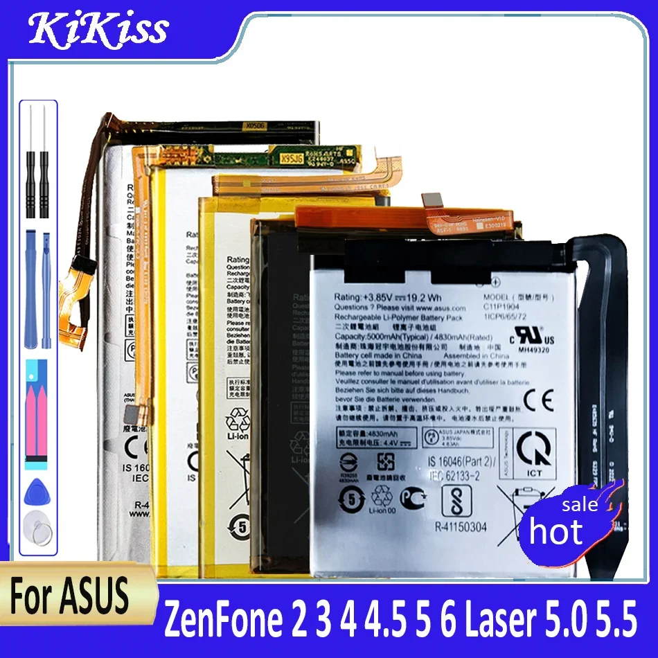 C11P1612 Batteria Del Telefono Per Asus Ze553Kl Zenfone 2 3 4 4.5 5 6 Laser 5.0 5.5 Deluxe Max Per Zoom S Dual Sim Lte