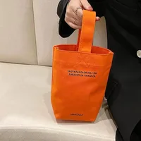 Casual Handbags Canvas Shoulder Crossbody Bags Large Capacity Shopper Bag Letters Shoulder Crossbody Bags Purse - Image 5