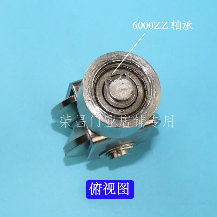 2 inch 304 stainless steel sliding door universal wheel track roller pulley v/u groove roller 360 degree 1pcs/lot