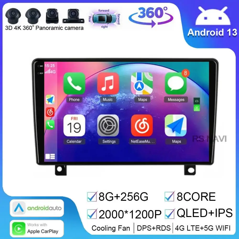 

Android 13 Car Radio For Opel Astra H 2006 - 2014 4G LTE Wireless CarPlay 2 Din Car Stereo GPS Navigation Multimedia Player Head