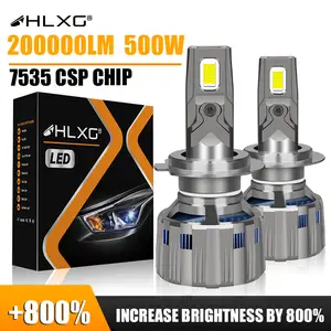 LED H7 Canbus H4 H11 90W LED H1 HB3 HB4 h7 led homologadas Bombillas de  faros de coche H8 9005 9006 Faros antiniebla 6000K 50000LM 5570 CSP LED  Turbo