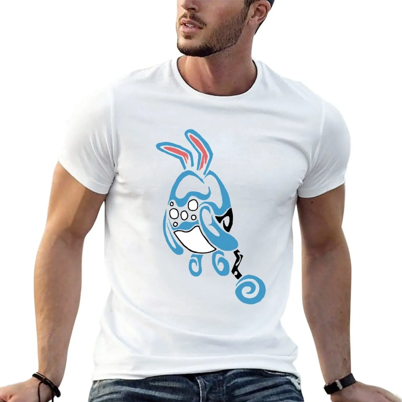 

Azumarill Design T-Shirt anime kawaii clothes mens funny t shirts