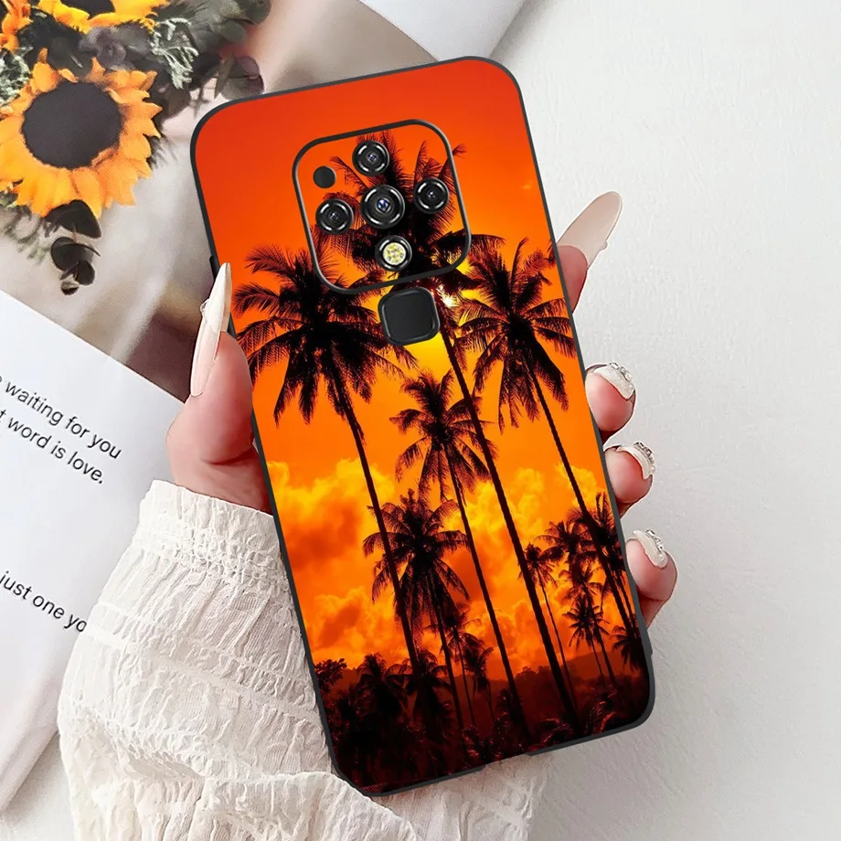 Luxury Painted Soft Silicone Phone Case Cover