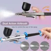 Portable Single Action Airbrush 0.3mm Nozzles Spray Gun Pen for Model Cake Nail Car Painting Beauty Inkjet 3