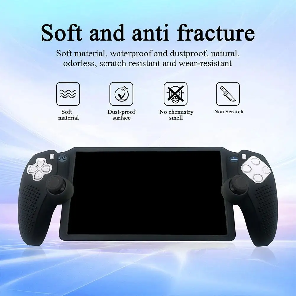 Per Sony Playstation Portal Custodia Protettiva In Silicone Antiscivolo Impermeabile Antipolvere Copertura Completa Per Playstation Portal Handh T0C4