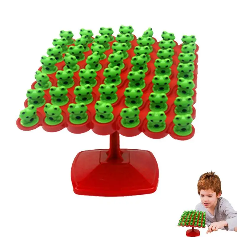 Balance Counting Toys Frog Two-player Frog Balance Board Game Cool Math Game For Boys & Girls Educational Number Toy Fun new montessori math toy monkey digital maths balance scale toy educational balancing scale number board game kids learning toys