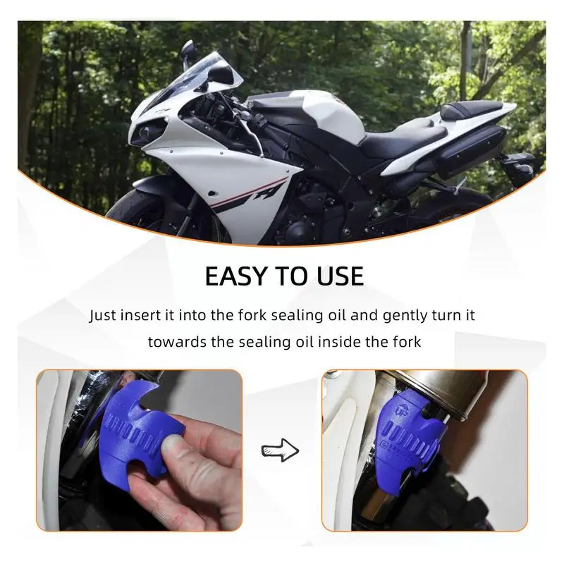 Motorcycle Oil Seal Fork Cleaner Shock Absorber Oil Seal Cleaning Accessories Fork Cleaner Motorcycle Bike Repair Tool