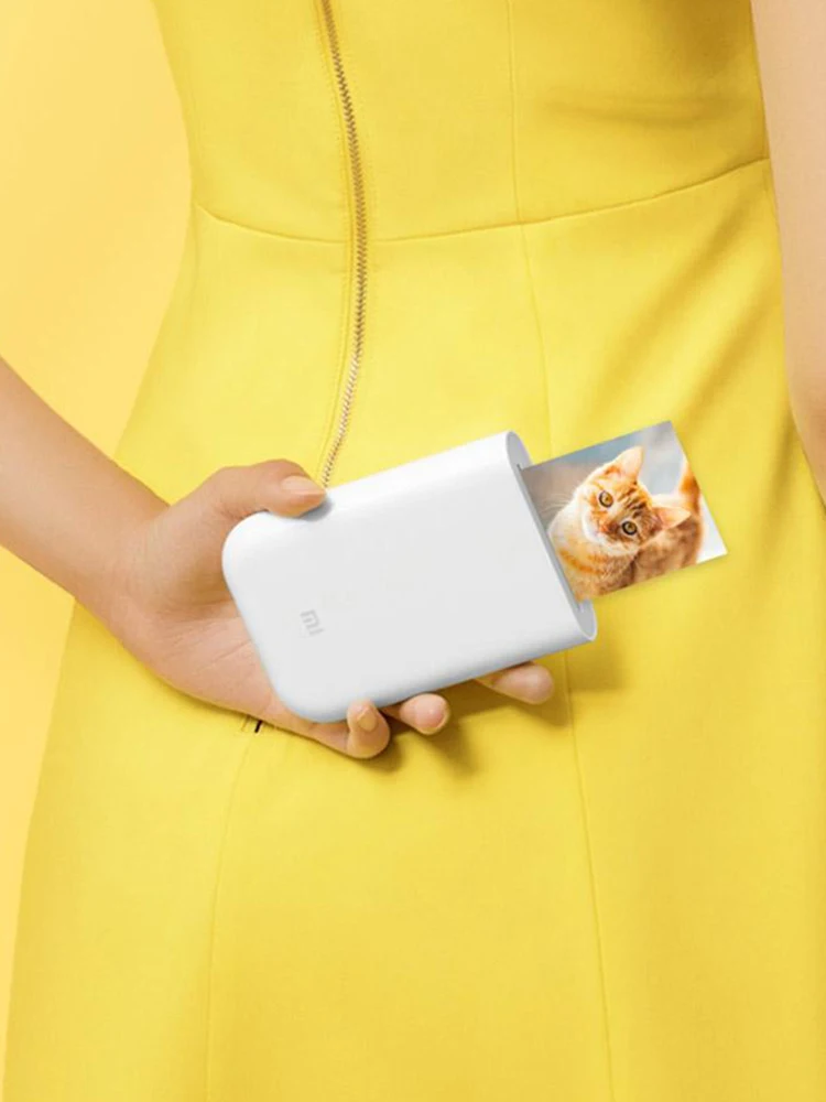Xiaomi AR Printer 300dpi Portable Photo Mini Pocket With DIY Share 500mAh Picture Printer Pocket Printer Work With Mihome APP 6