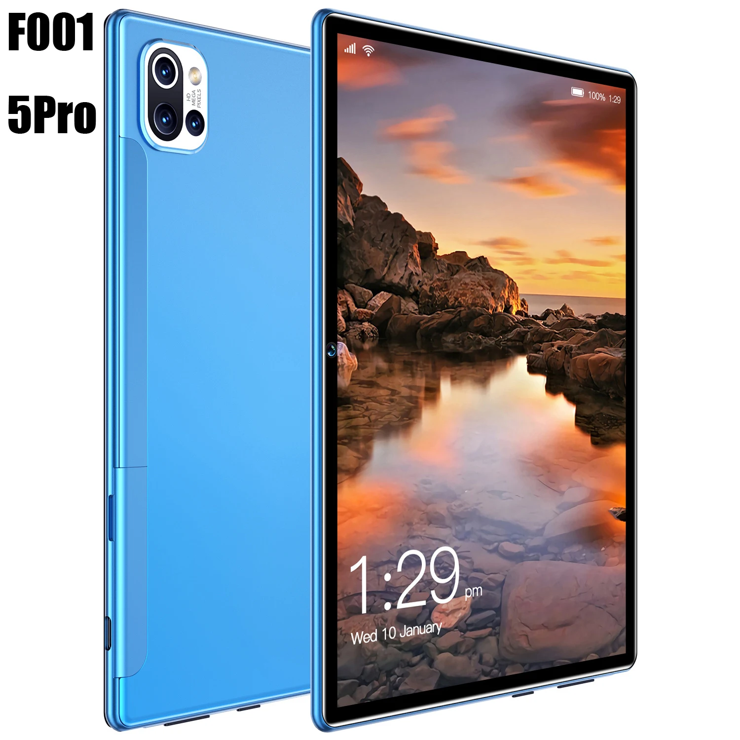 Top Selling 5 Pro Android Tablet PC 5G 16+32MP Camera Mini Pad Netbook 10 Core WIFI 8000mAh 8.1 Inch 12GB RAM 512GB ROM Laptop small android tablet Tablets