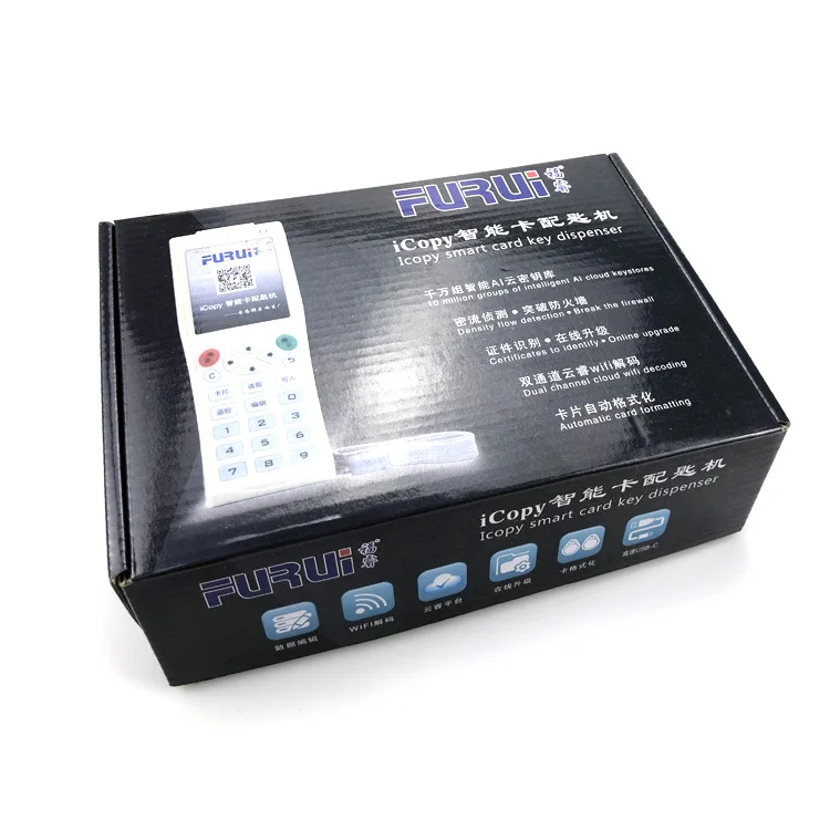 Icopy8 Rfid Card Key Ic Id Copier Reader Writer Con Decodifica Wifi Cloud A Doppio Canale