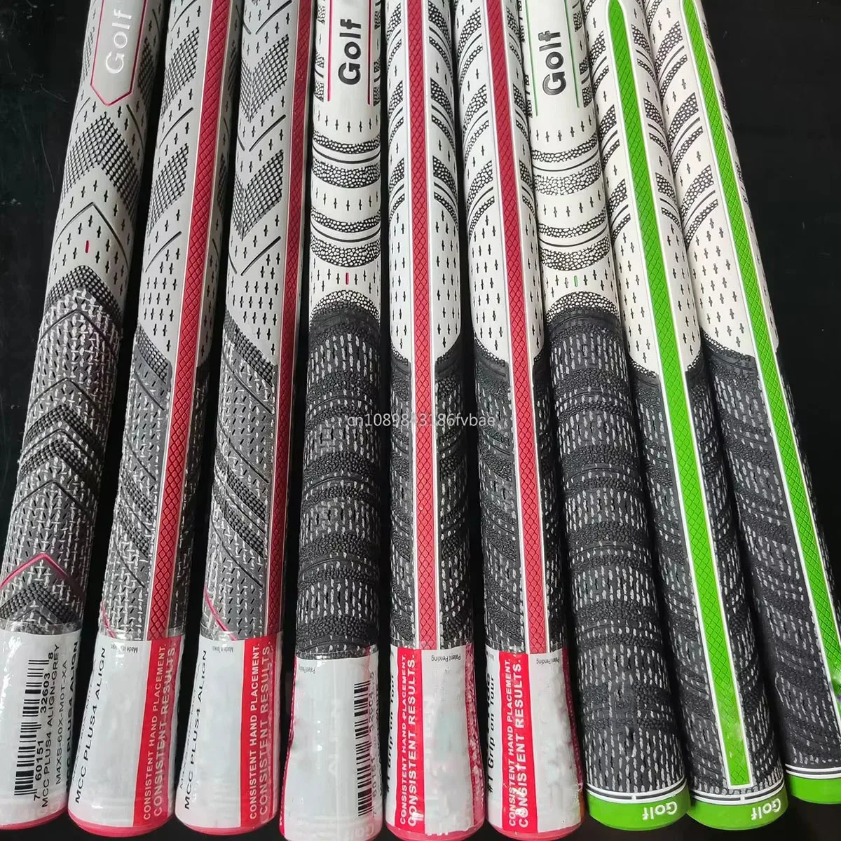 Golf Grips Golf Grip Golf Club Grips Plus 4 Midsize Standard Grips Rubber Cotton Yarn Iron and Wood 13pcs