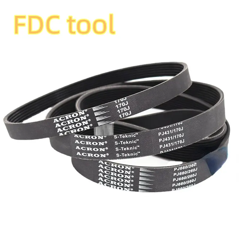 2PCS/lot NEW VEGA 237J/PJ602 6 Ribs Belt Rubber for snowblower