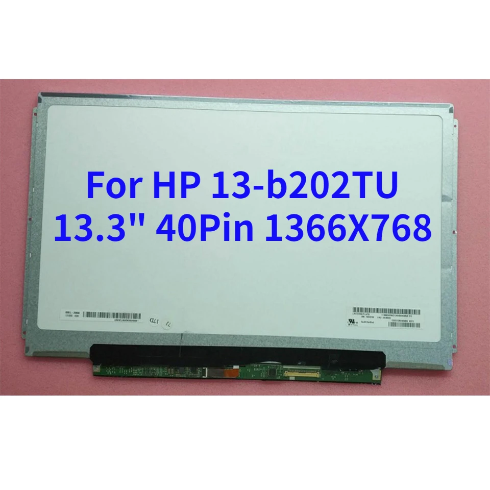 

ЖК-экран для ноутбука HP 13-b202TU, 13,3 дюйма, 40Pin, 1366X768