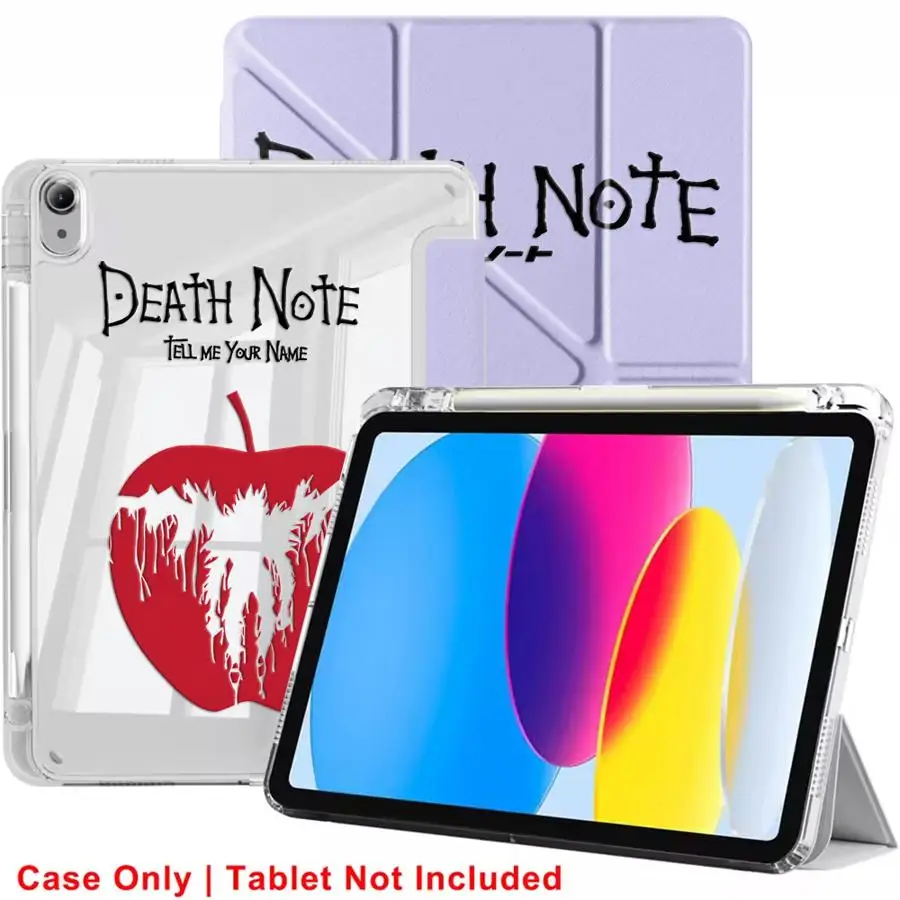 Red Apple Print Tablet Case with Holder