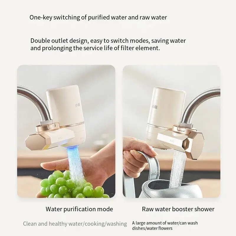 XiaoZhi Water Purifier Removes Scale and Residual Chlorine for Household Use Filter Scale Desktop Prefilter for Household Use. water purifier filter water purifier faucet