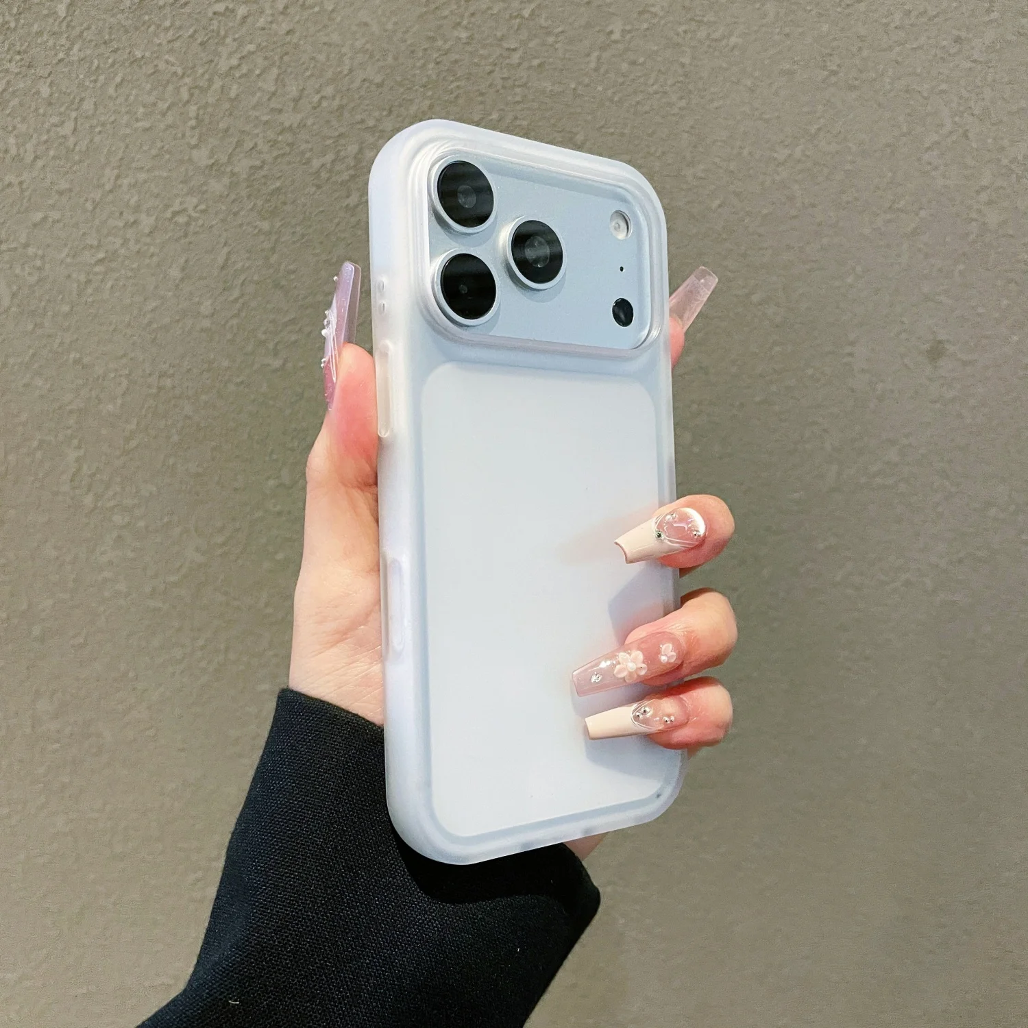Fashion Minimalist Premium Matte Frosted Translucent Phone Case