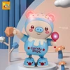 New Electric Dancing Pet Pig Toys With Swing Light Music Little Cute Pig Animal Toys For Baby Birthday Xmas Gift Wholesale 1