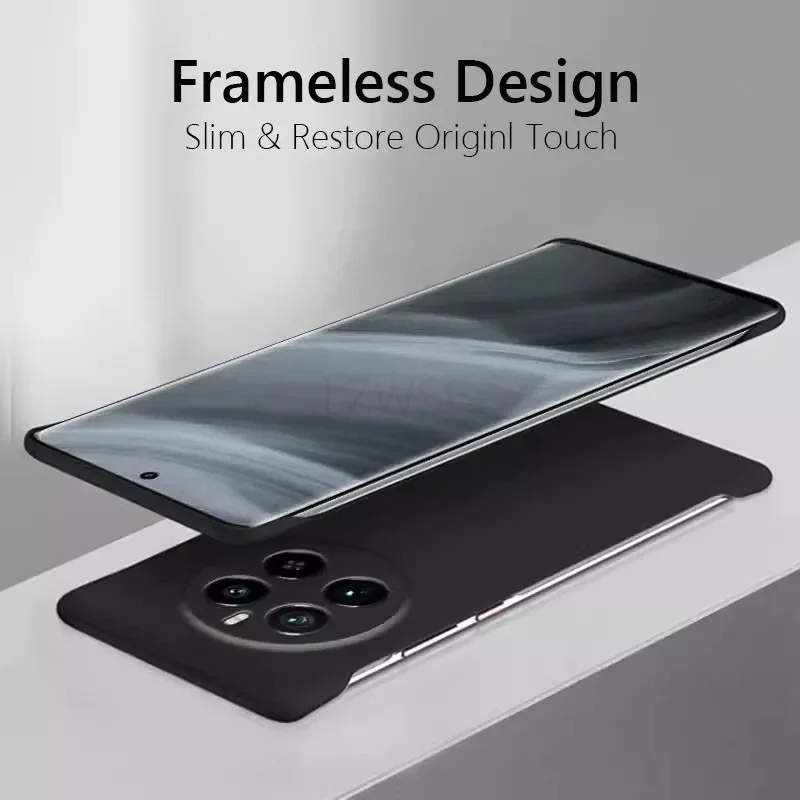 Frameless Slim Matte Hard Back Cover Case - Shockproof and Stylish